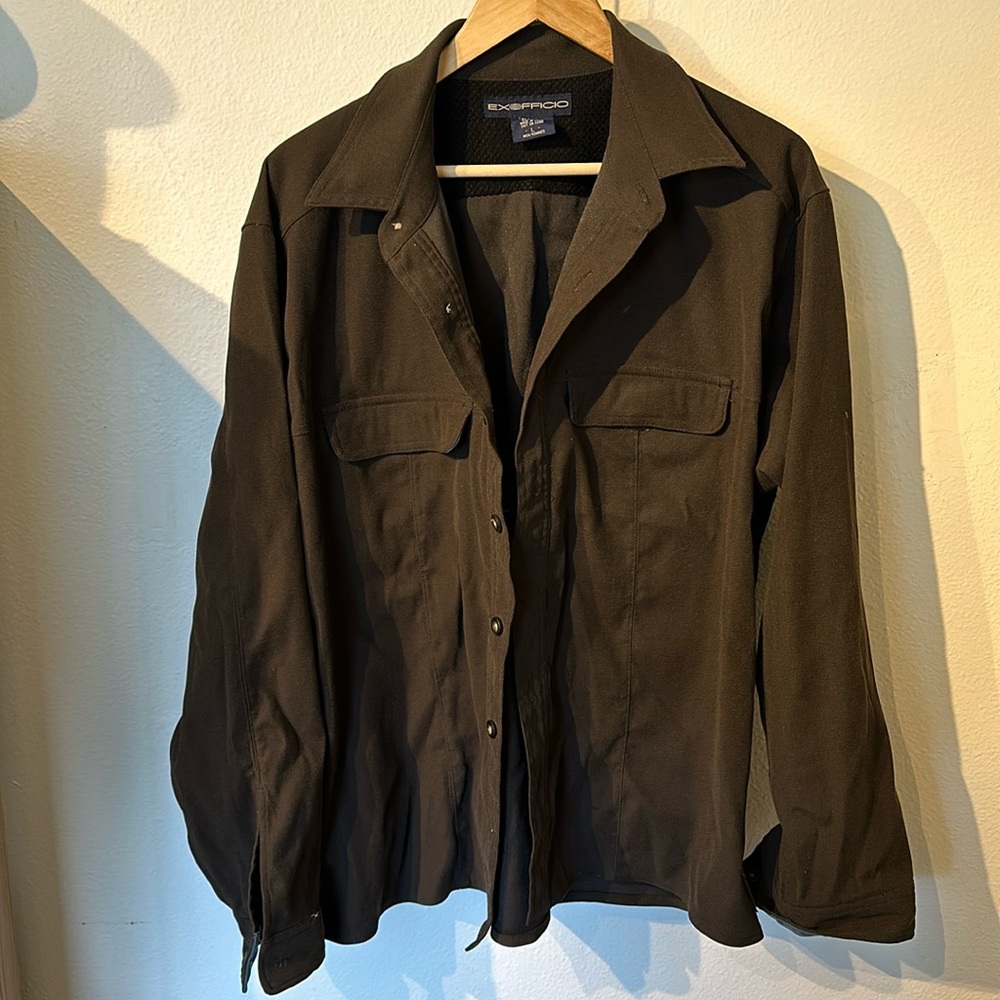 EXOFFICIO long sleeve button down